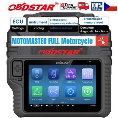 OBDSTAR MOTOMASTER FUll Version Motorcycle Diagnostic Scan IMMO MOTO Diag E-MOTO