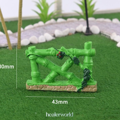 3PC HO/OO Scale Miniatures Pile Bridge Retro Water Well Wooden Sand Table Model - Picture 9 of 16