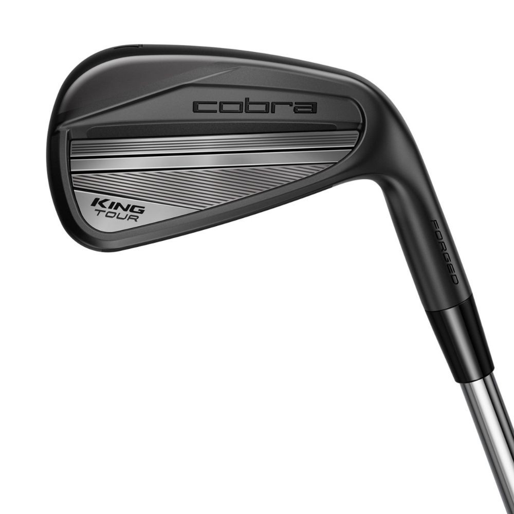 Cobra KING Tour Black Irons, Right Hand, Men’s