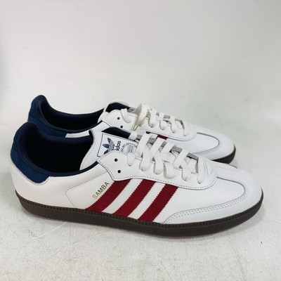Adidas Originals Samba OG IH4881 (White/Team Victory Red/Indigo) Men's 12