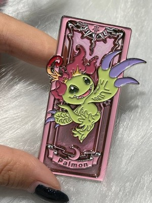 Digimon Palmon mimi enamel pins anime collectibles figure toy gift