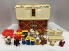 Vintage 1977 Fisher Price Play Family Farm #915, Little People W/ All PiecesBox