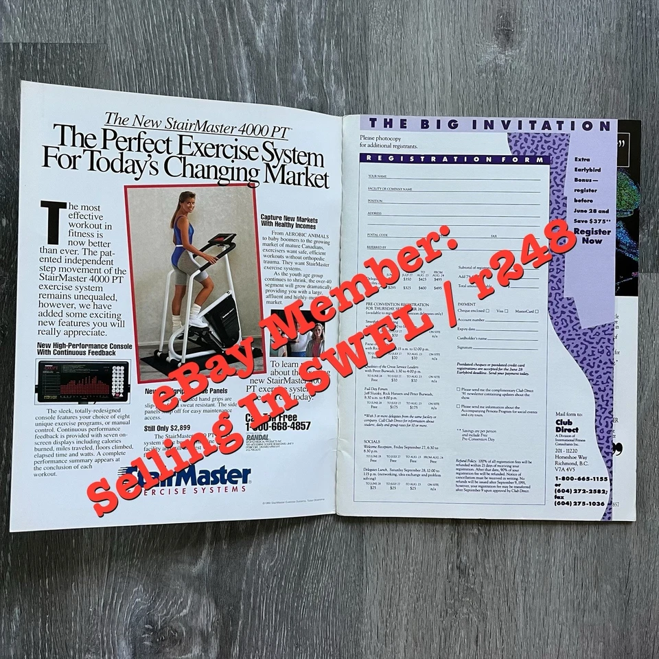 CLUB DIRECT Health Club / Fitness Business Industry Magazine MAY / JUNE 1991 - Image 2 of 4