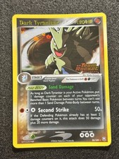 Pokemon TCG Dark Tyranitar 20/109 Team Rocket Returns Reverse Holo Stamped LP/MP