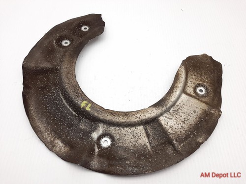 2011 BMW 535i 528i 550i F10 Front Left Brake Rotor Shield Protection Plate - Picture 3 of 4