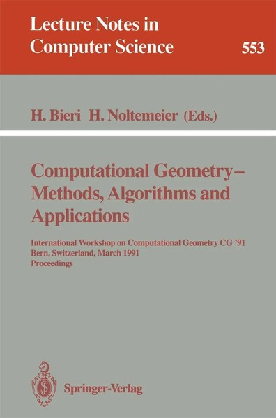 Hanspeter Bieri (U. A.) | Computational Geometry - Methods, Algorithms And...-image