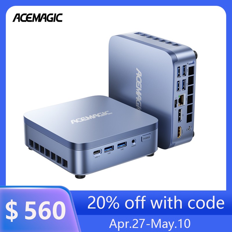 ACEMAGIC M5 Mini PC i7-14650HX,32GB DDR4 1TB NVMe PCIe4.0 SSD Mini