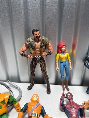 マーベルDC フィギュア１４体まとめ売り Lot Of 14 Vintage Marvel/DC Comics Spider-Man Action Figures | eBay