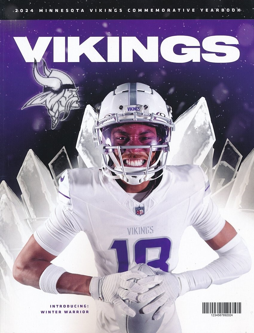 2024 Minnesota Vikings Yearbook - Shipped in a Box - PLEASE READ