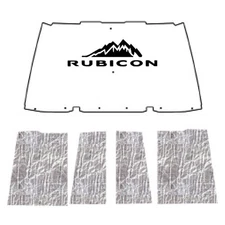 Hood Insulation Pad Heat Shield for 1996-2006 Jeep Wrangler TJ, J-040 Rubicon