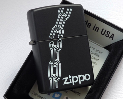 Zippo Lighter   Broken Chain Kette   60003407   Neu New   A296