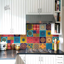 - Stickers Tiles Kitchen Bathroom Tiles Stickers PVC Waterproof Anti-Frost