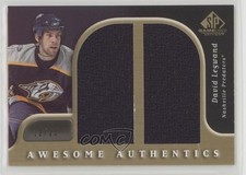 2005-06 SP Game Used Edition Awesome Authentics Duals 12/25 David Legwand 0c3