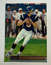 Topps 2001 Stadium Club Drew Brees Chargers Football Rookie Card #159. rookie card picture