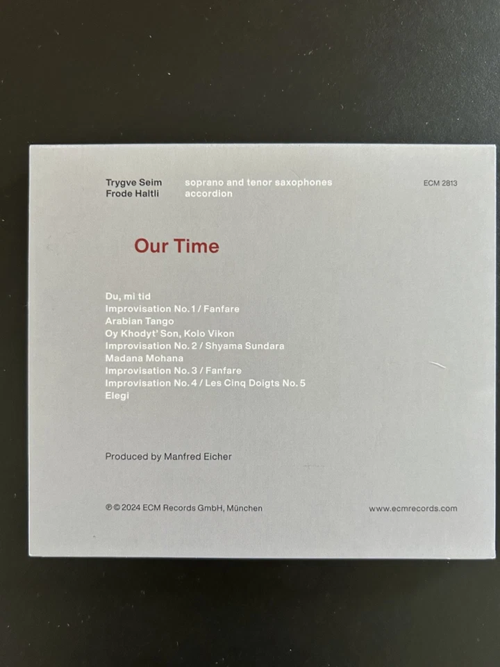 Trygve Seim/Frode Haltli Our Time (CD) Album, neu - Bild 2 von 4