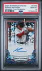 2024 Bowman Sterling - Prospect Autographs Roman Anthony #PA-RA (AU, RC)