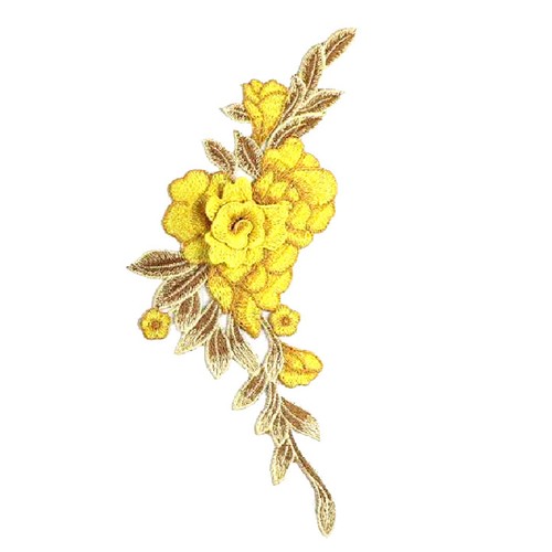 Large Floral Iron Sew On Patch Badge Embroidery Flower Rose Applique Cloth DIY🎀 - Picture 53 of 60