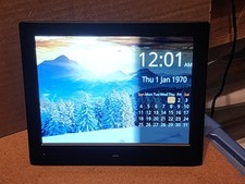 Digital Frame - Nix 8" X08E Hu-Motion Sensor, Plays Photos 720p HD Videos