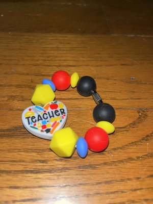 #ad Stanley Cup Charm Stanley Accessories Handle Bracelet quot;Teacherquot; charm $12.00