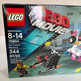 The Lego Movie Ice Cream Machine 70804 Brand New Set 3 Minifigures 344 Pieces