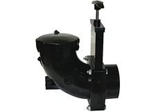 Valterra T70A 90° Elbow RV Sewer Waste Valve 3" Spigot x 3" Bayonet Cap