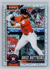 2026 Topps Brice Matthews #132 Confetti