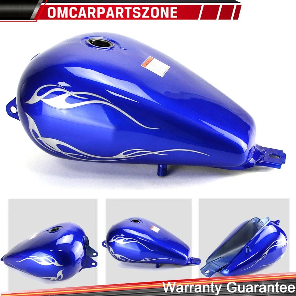 Tanque de combustible para motocicleta Honda Rebel 250 CMX250 1985-2016 3,4 galones Foto 3 de 4