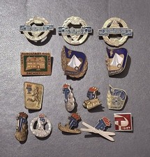 Lot of 15 Vintage East Germany DDR Pins Badges 1960s Junge Pioniere Ostalgie