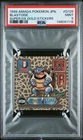 1999 AMADA POKEMON JPN SUPER DX GOLD STICKERS #D125 BLASTOISE PSA 9