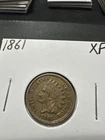 1861 indian head cent XF