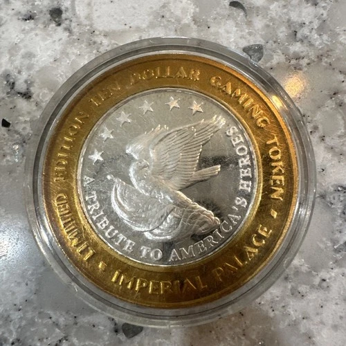 Imperial Palace Casino Las Vegas Silver Strike - 0.6 Troy Oz .999 Silver Bullion