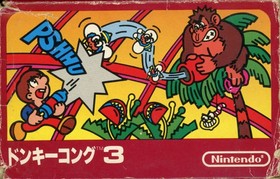 Donkey Kong 3 Famicom Japan Used Classic NES Game Tested