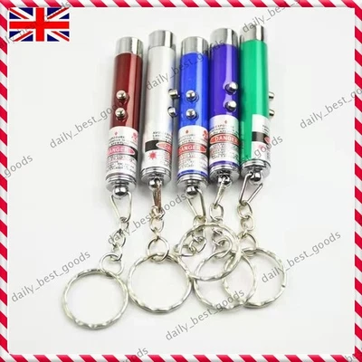 2 in 1 laser pen cat toy red point laser light pet toys 1mW random colour