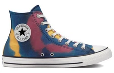 Converse Unisex Chuck Taylor All Star  A02082C Hi Tie-Dye Blue/Multi/Egret