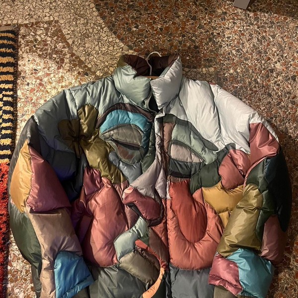 Kidsuper Studios Kissing puffer jacket