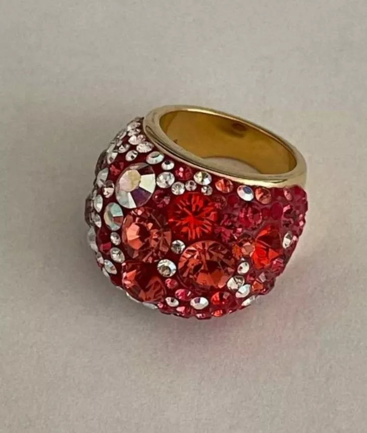 Swarovski sale red ring