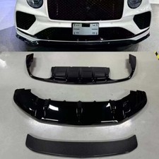 Body Kit For Bentley Bentayga 2020 Facelift Front Lip Spoiler Rear Diffuser