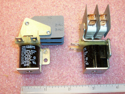 QTY (2) S87R11D2B1D1-12 P&B DPDT 12Vdc 277Vac 20A INDUSTRIAL POWER ...