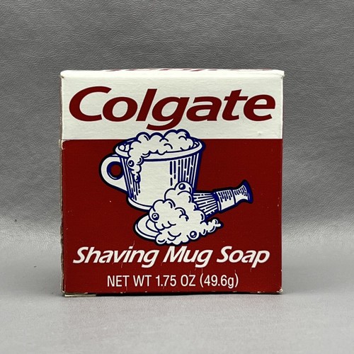 Vintage Colgate Shaving Mug Soap New in Original Box eBay