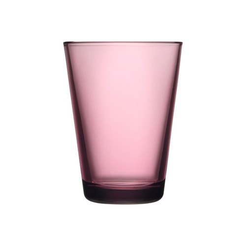 iittala Kartio Tumbler 40 cl Calluna Pink by Kaj Frank NEW 2pc in Box Rare HTF - Picture 2 of 8