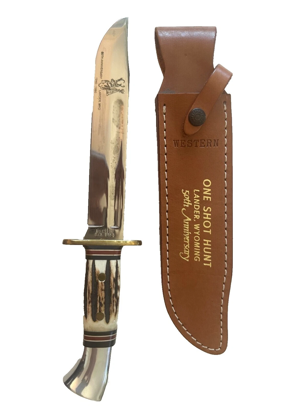 Western Hunting Factory Vintage Fixed Blade Knives