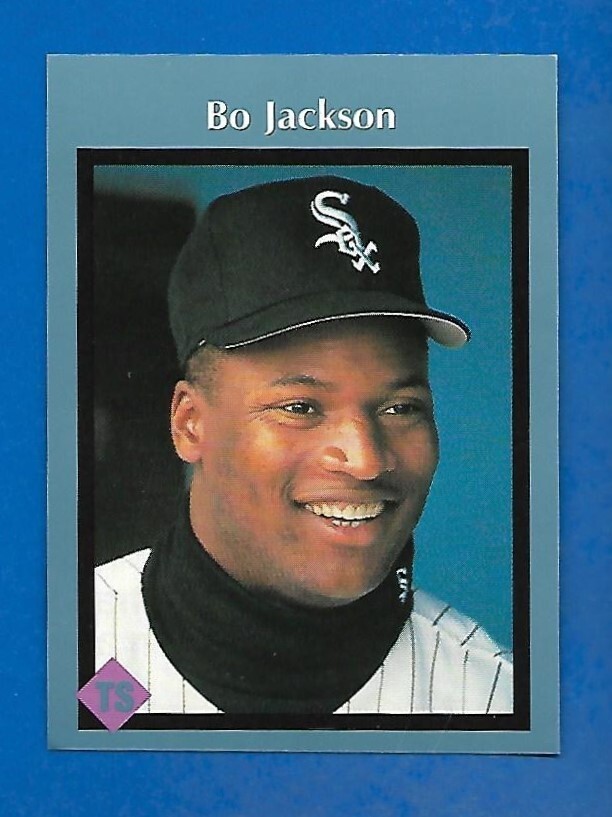 #14 BO JACKSON 1991 TS TUFF STUFF BASEBALL CARDS MAGAZINE MLB CARD ROYALS
