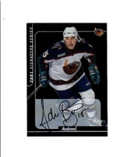 Andrew Brunette 2000-01 Be A Player Signature Series AUTO Card # 133