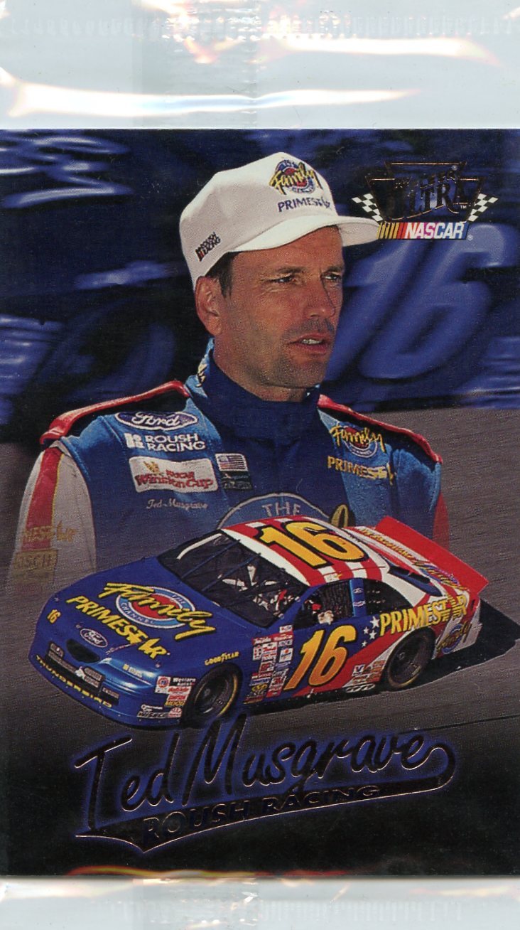 Ted Musgrave 1997 Ultra NASCAR Racing Shoney's Card #11/16 Sealed | eBay