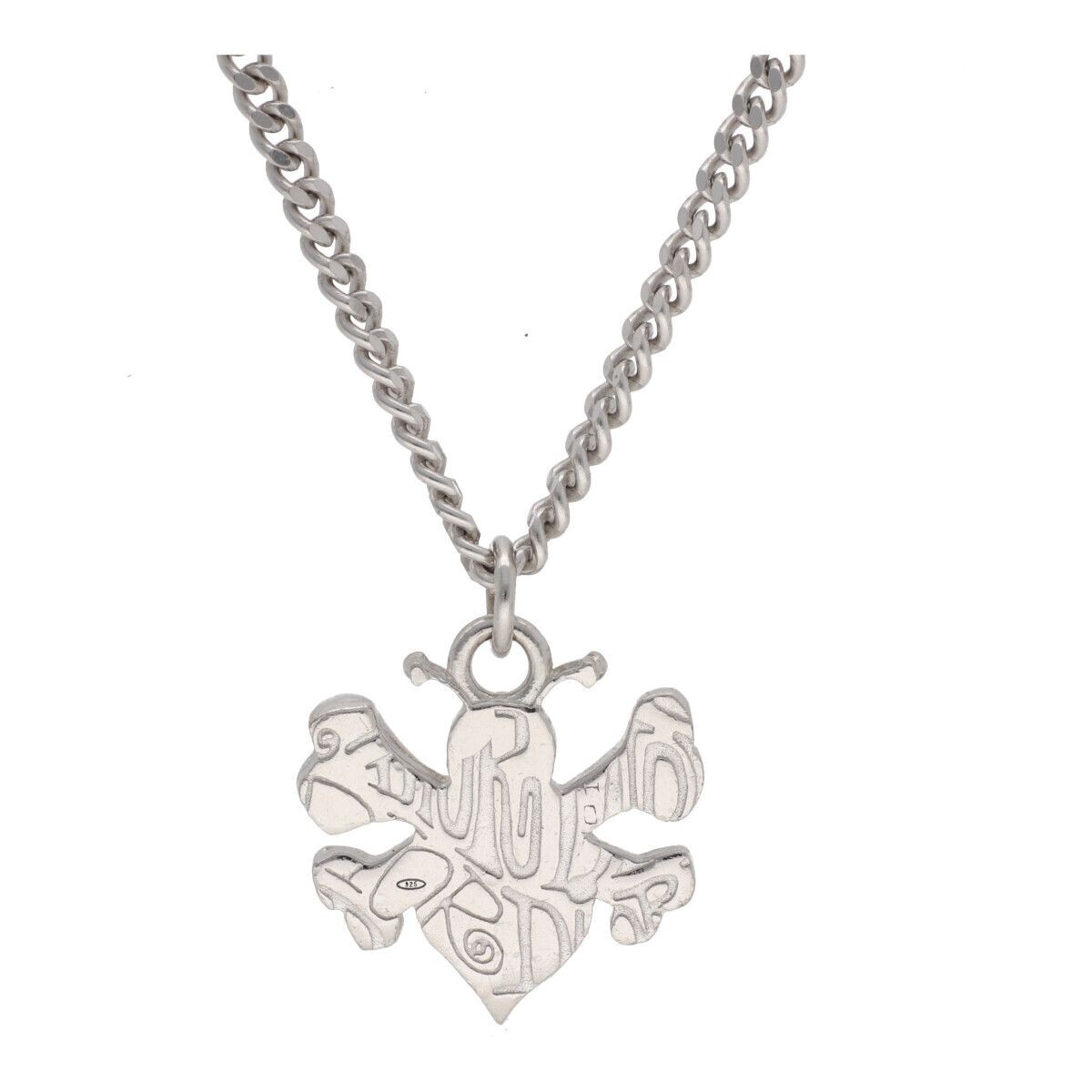 DIOR STUSSY　 BEE ペンダント ネックレス Used Dior Shawn Stussy Bee Skull Necklace Sv925 Silver 240 | eBay