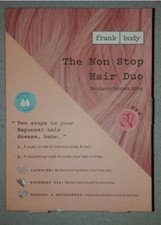 Image of Frank Body Hair Duo Kit Caffeinated Scalp Scrub 125mL + Hair 125mL.