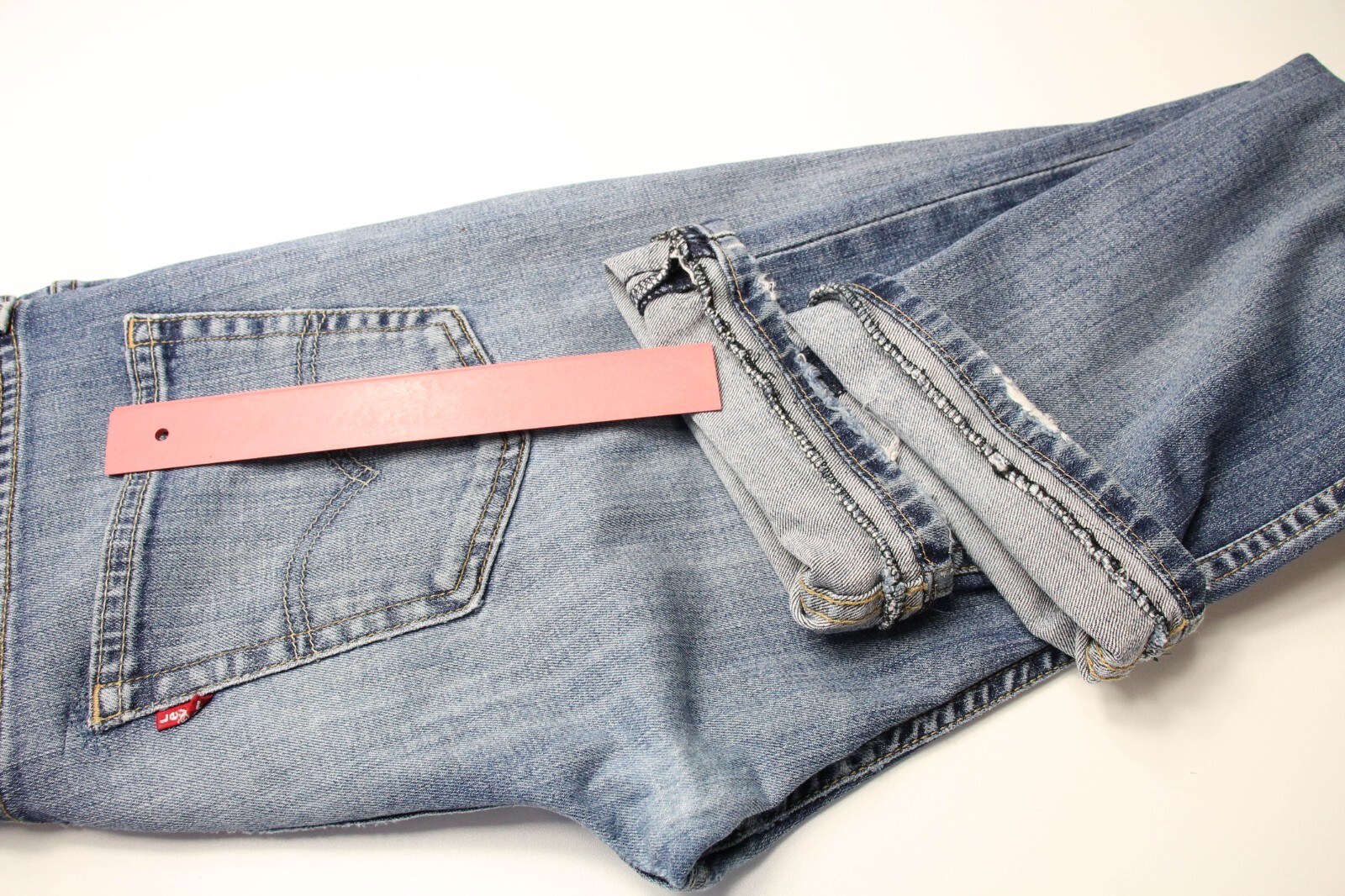 LEVI'S 511 Jeans Men's W32/~L28 Slim Fit Stretch Zip Fly Fade Effect thumbnail 9