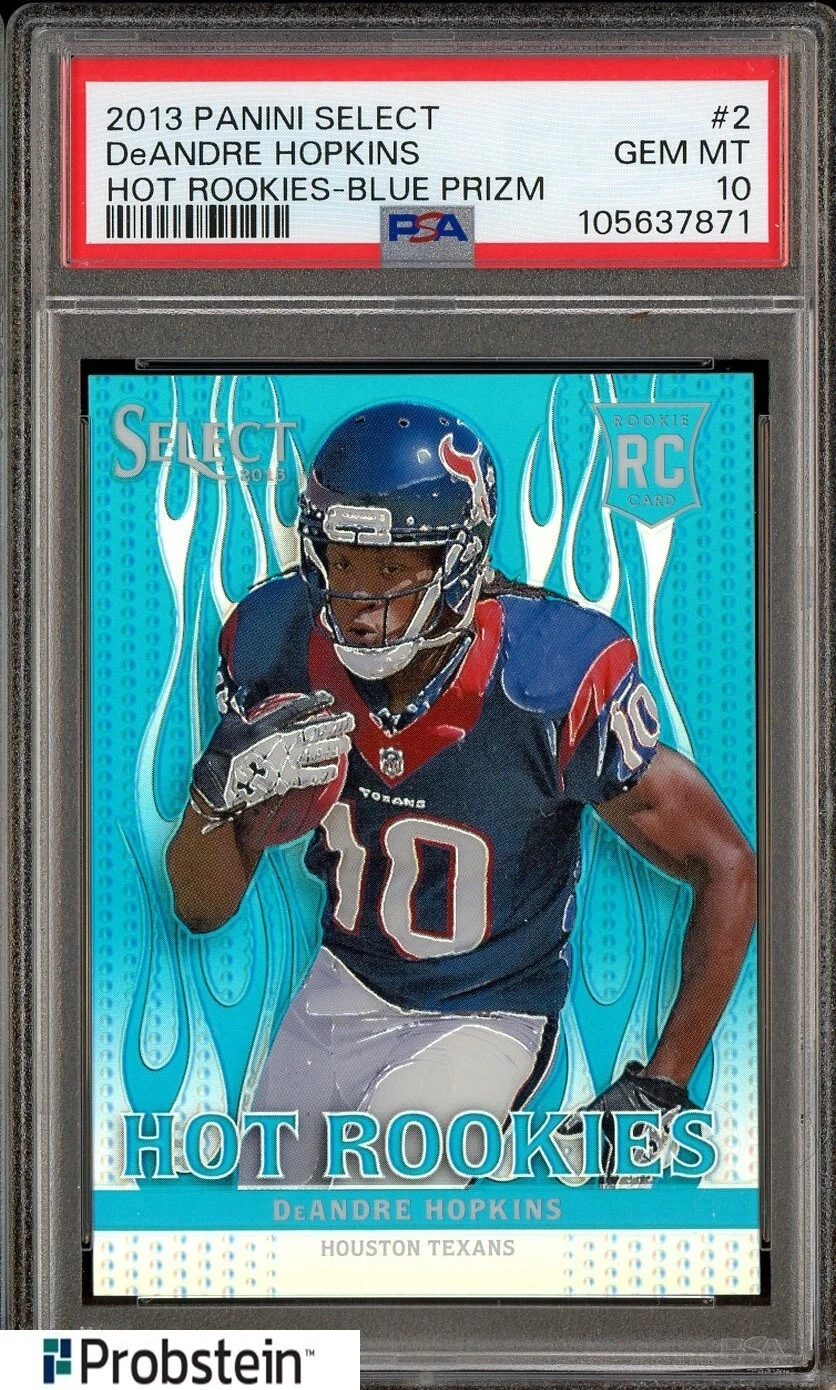 DeAndre Hopkins Panini Select Hot Rookies #2 Blue Prizm