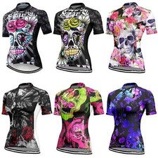 Radtrikot Damen Kurzarm Radsport Trikot Fahrradtrikot Fahrradshirt Full Zip
