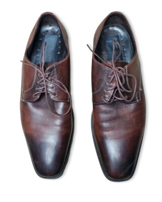 To Boot New York shoes designed by Adam Derrick and handcrafted in Italy Size 10 Magnus Black Embossed Driving Shoe main image 4